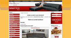 Desktop Screenshot of nabytek-olesna.com